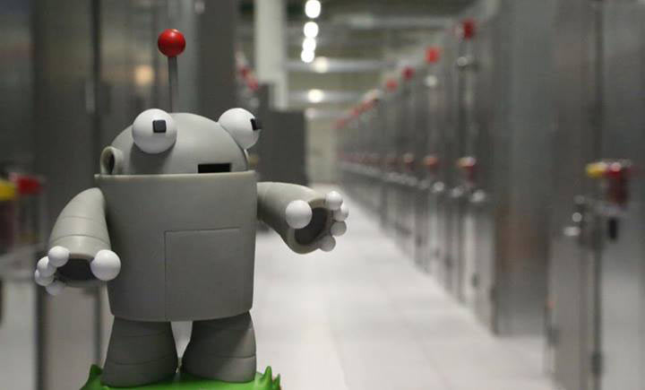 Roger in a datacenter Roger in a datacenter